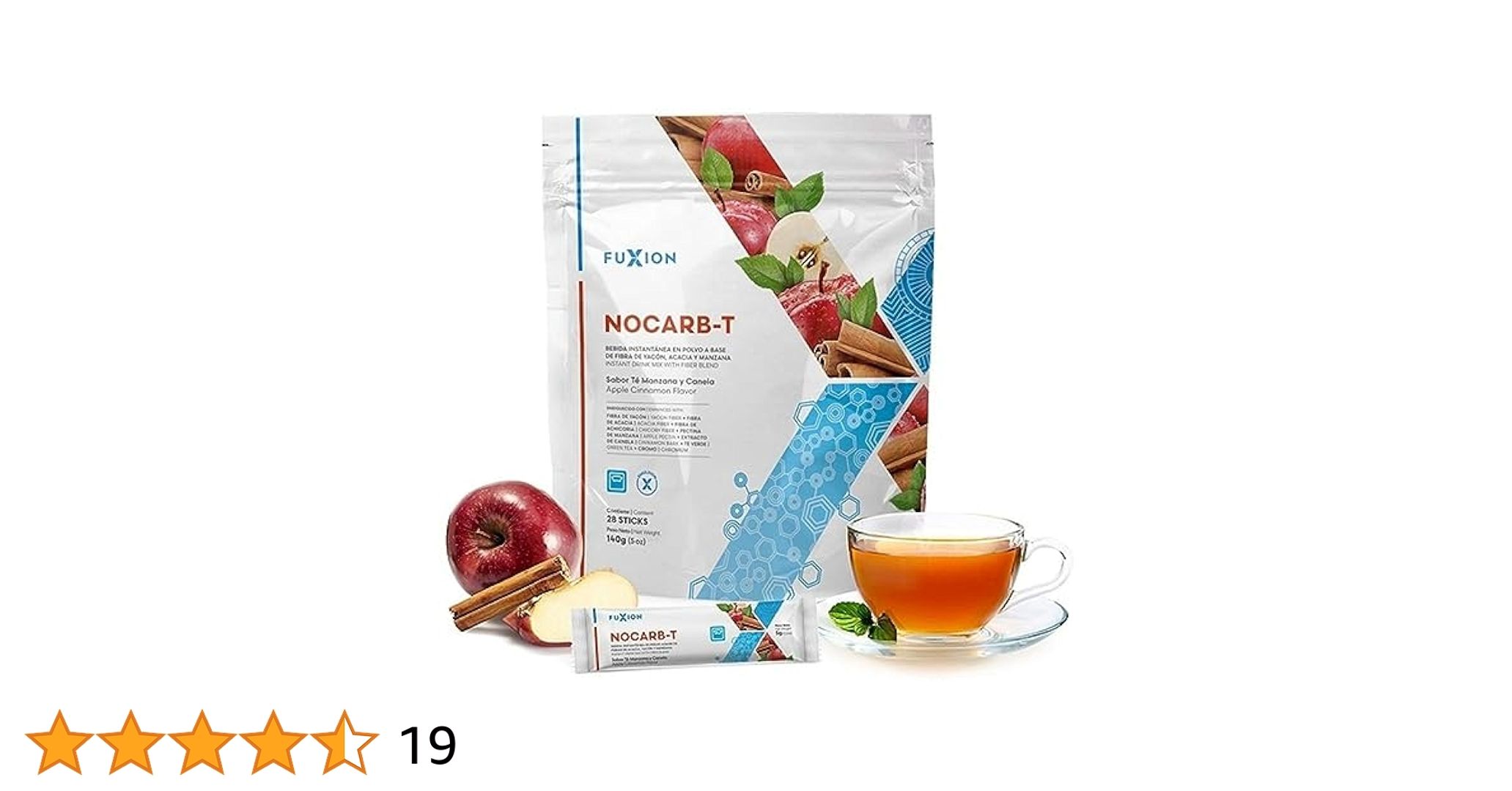 NOCARB-T Caja 28 Sobres Fuxion