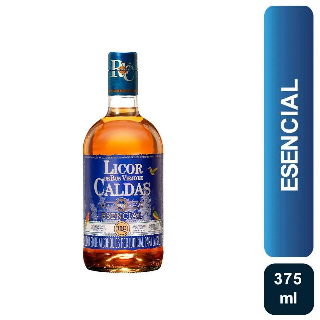 RON VIEJO CALDAS ESENCIAL*375ML