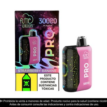 Imagen del producto Fume Pro Strawberry Banana 30.000 Puffs
