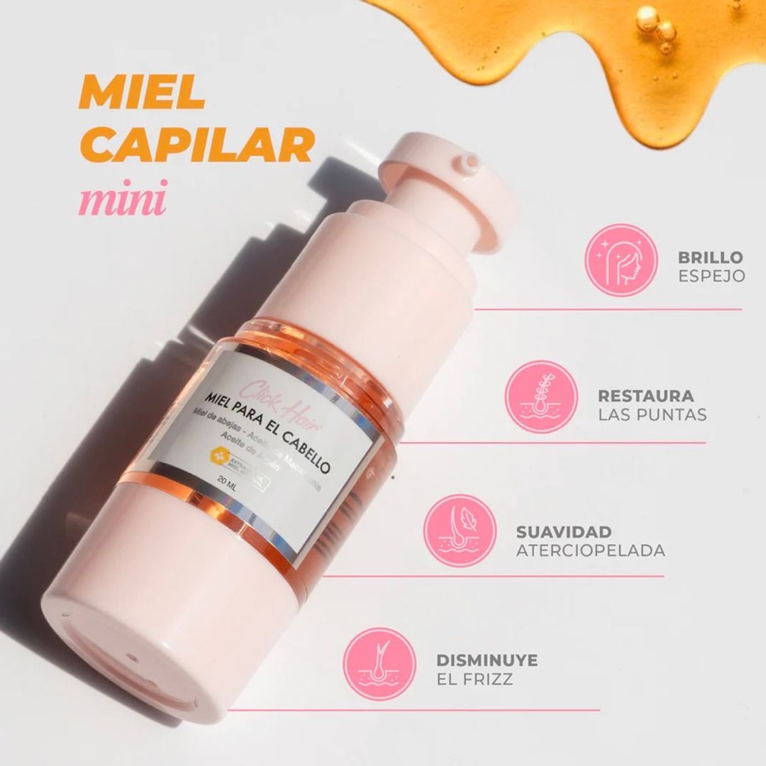 MIEL CAPILAR CON ARGAN CLICK HAIR