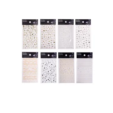 Imagen del producto Sticker Para Uñas Metalizadas