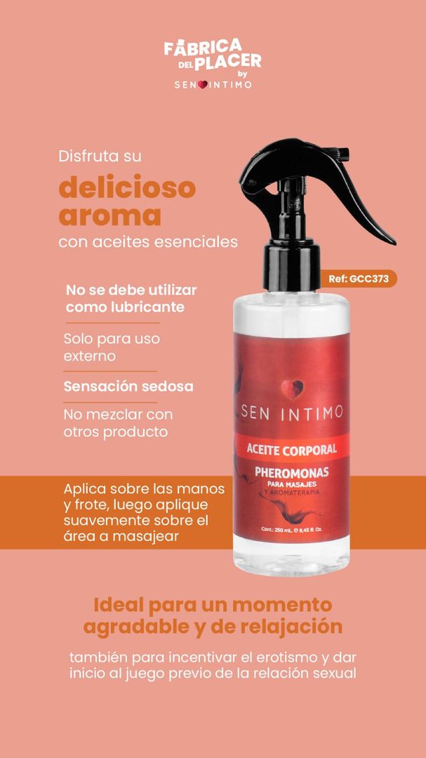 Aceite Para Masajes y Aromaterapia X 250 ML