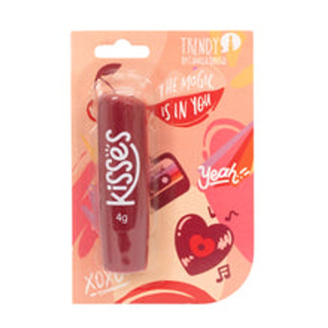 BRILLO LIP BALM KISSES ROJO