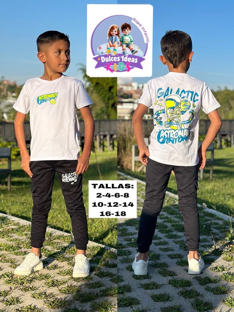 Conjunto deportivo para niño