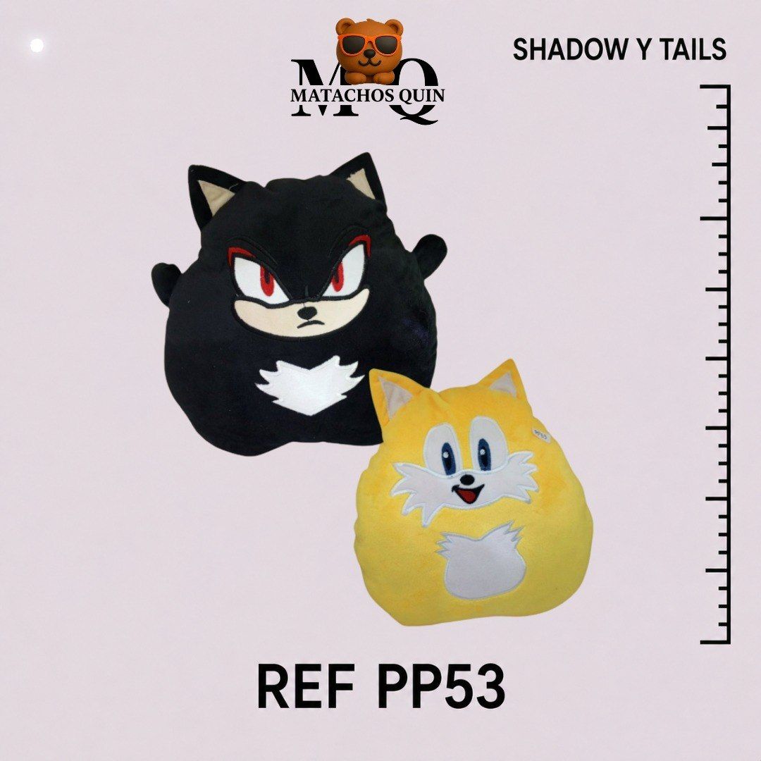 COJÍN DE SHADOW & TAILS (SONIC)