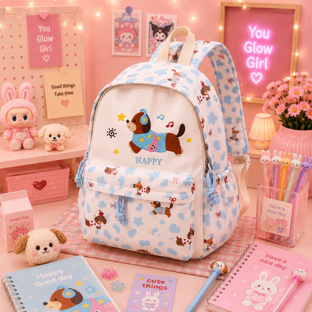 Morral happy Dog  