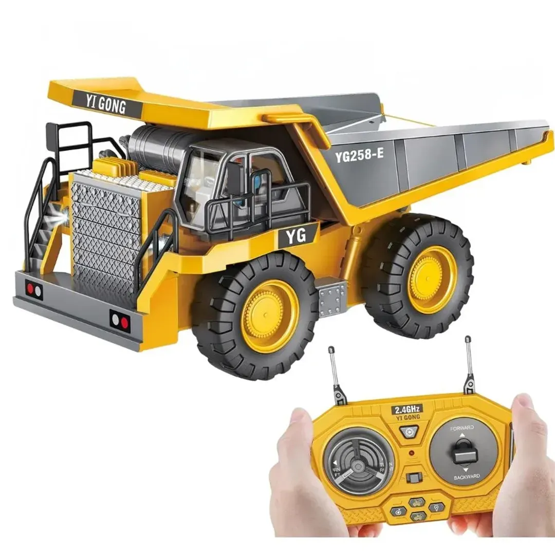 CAMION A CONTROL REMOTO VOLQUETA MULTIDIRECCIONAL