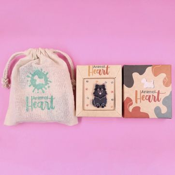 PIN POMERANIA NEGRO - imagen 2