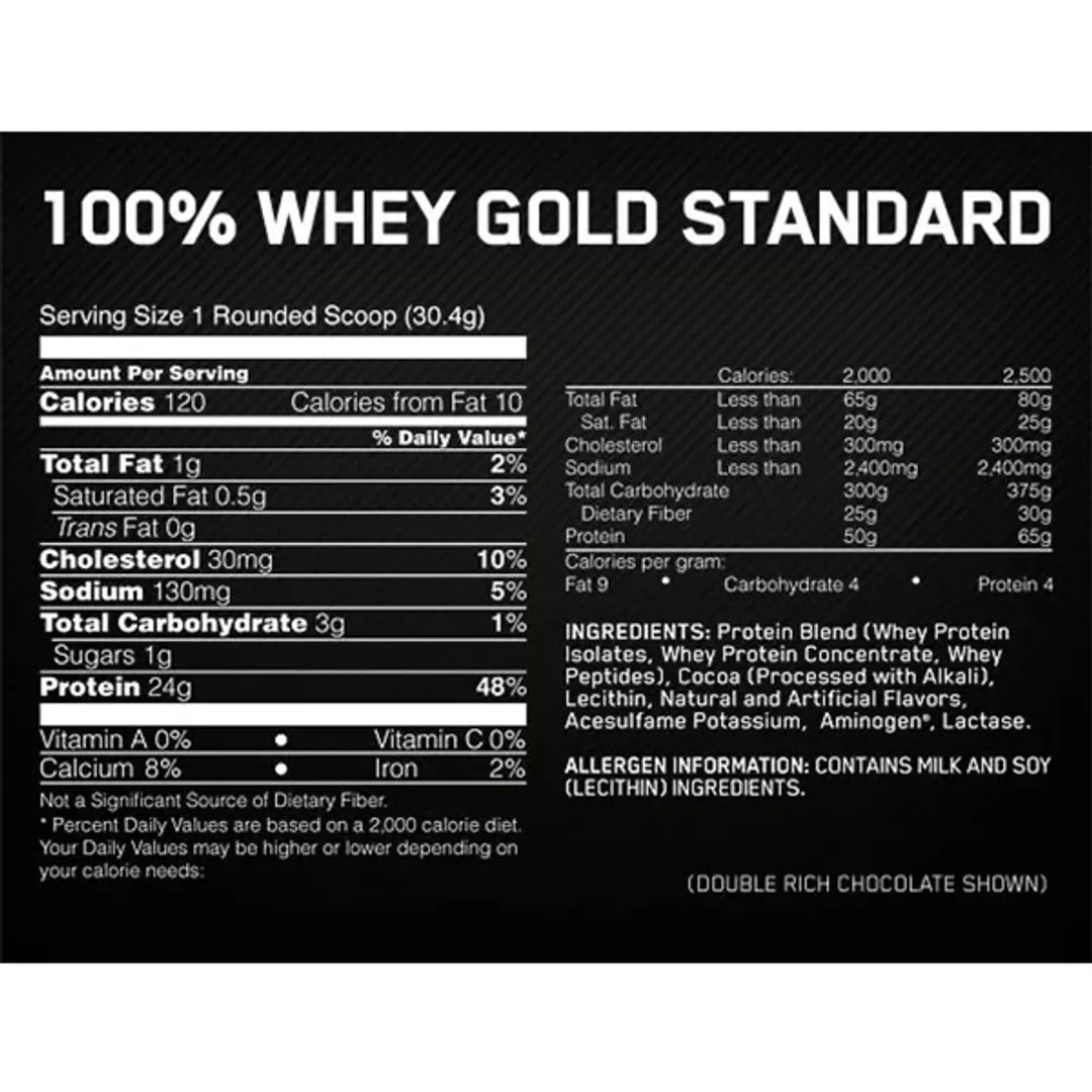 Gold whey standard 10 libras
