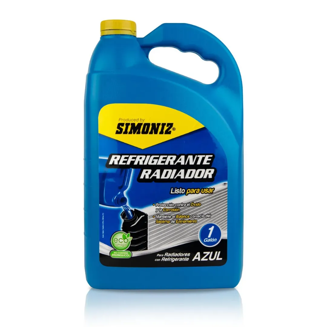 Refrigerante azul Simoniz 1 Galón 