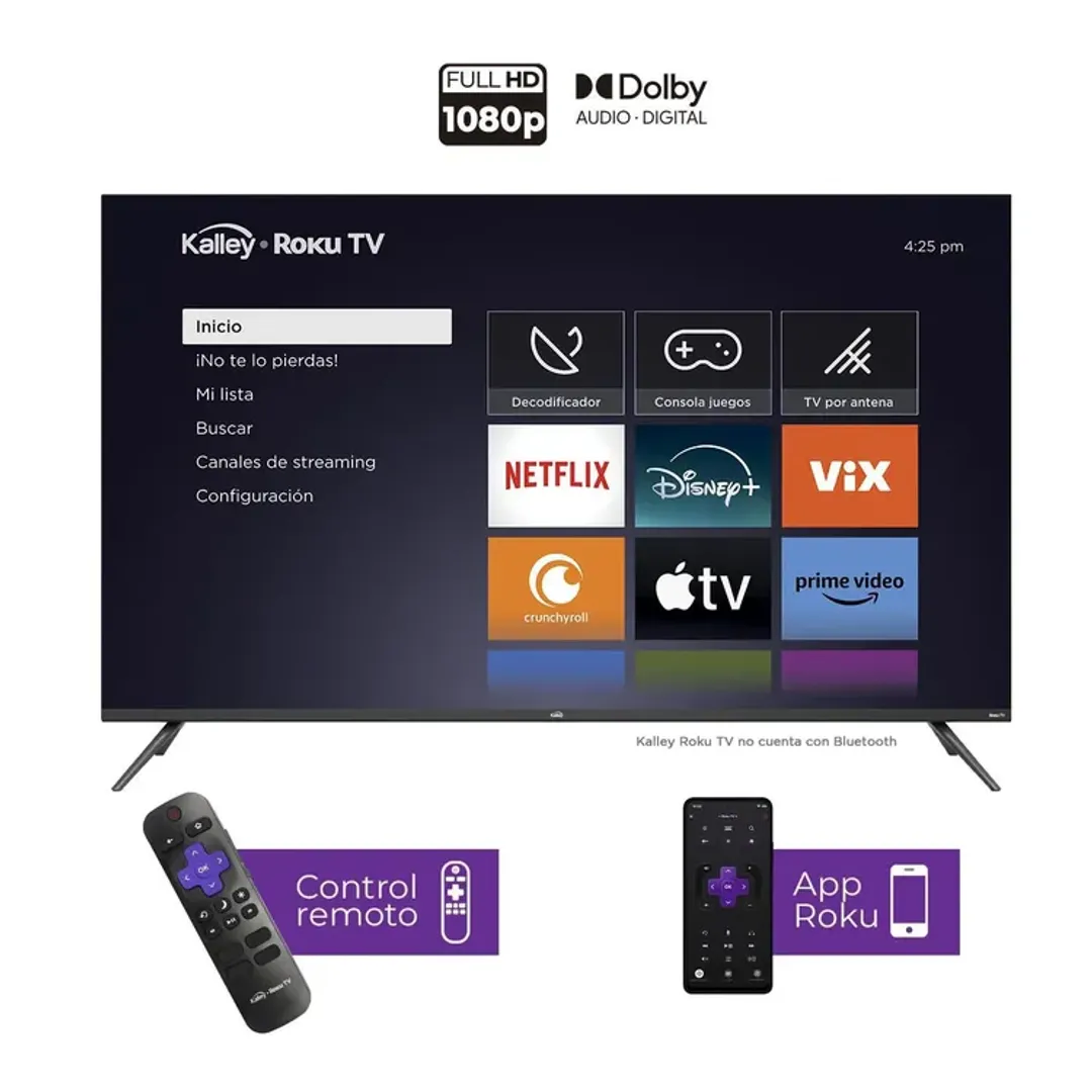 LED KALLEY 40" ROKU TV FHD