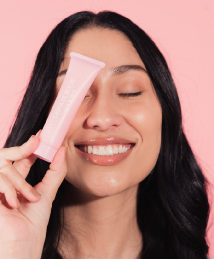 Crema de noche con retinol girly