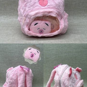 Imagen del producto BOLSO DE CAPIBARA ROSA 30 CM