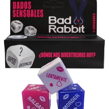 Imagen del producto DADOS EROTICOS X 3