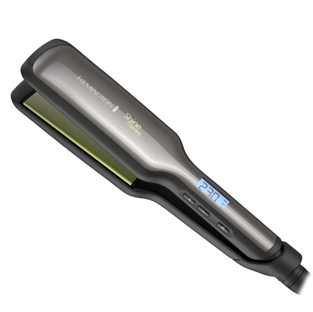 PLANCHA ALISADORA REMINGTON - SHINE T AGUACATE MACADAMIA S9980