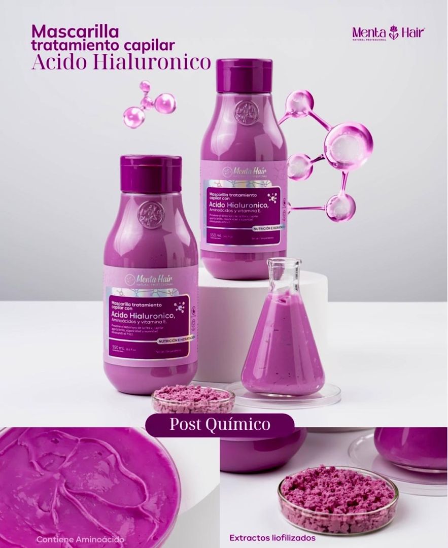 MENTA HAIR TRATAMIENTO DE ACIDO HIALURONICO