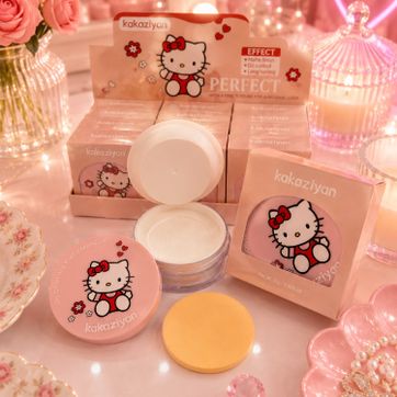 Polvo suelto traslúcido hello Kitty  - imagen 1