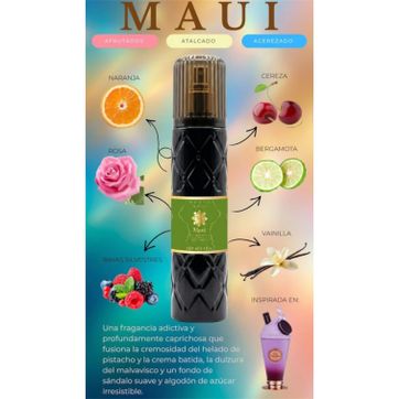 PERFUME UNISEX CON FEROMONAS MOANA LUXURY 250ml - imagen 1