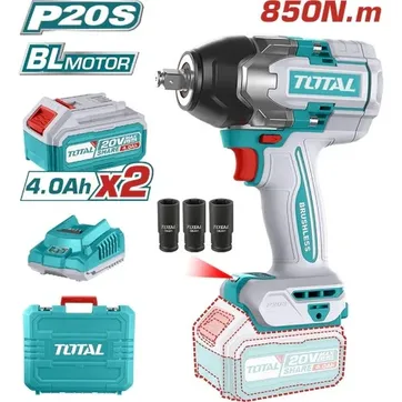 Imagen del producto LLAVE DE IMPACTO INALAMBRICO 1/2" 850NM 20V 4AH MALETA