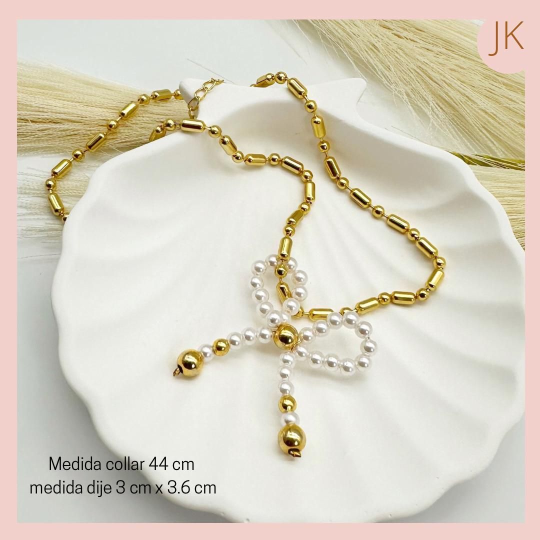 Collar Coquette Blanco 