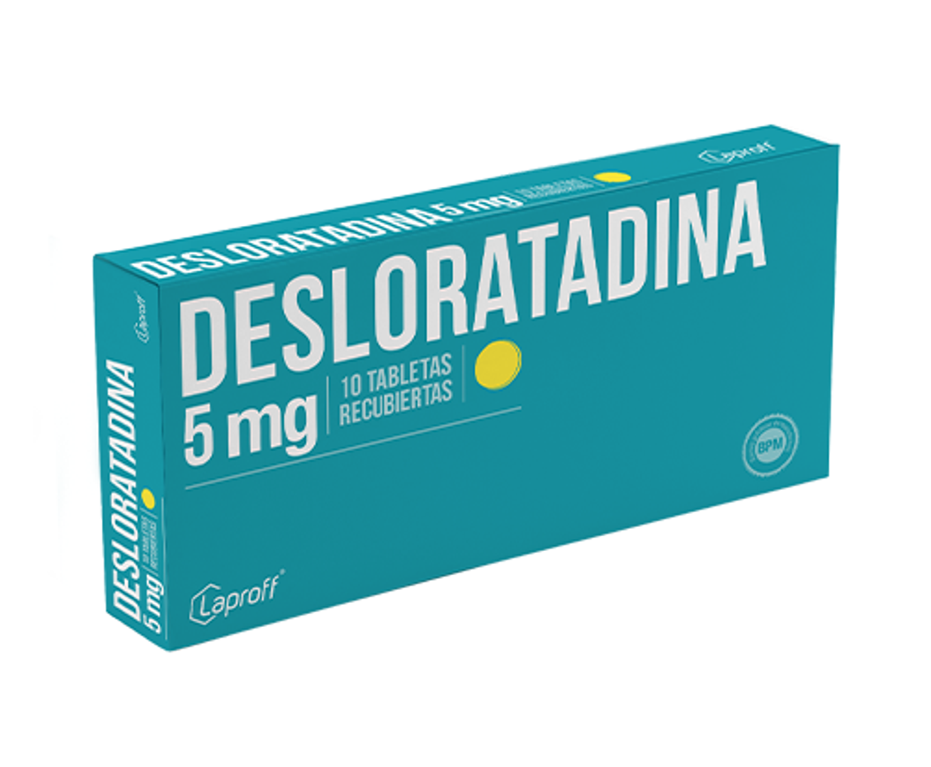 DESLORATADINA 5MG LAPROFF DIS X 10 TAB