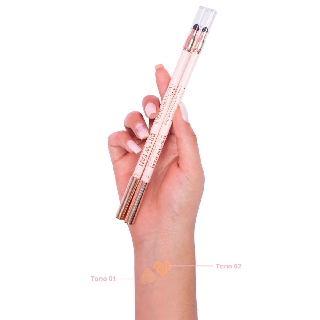 LÁPIZ ILUMINADOR DE CEJAS BROW FAN MIIS COSMETICS 