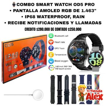 Imagen del producto Combo Smart Watch OD5 PRO