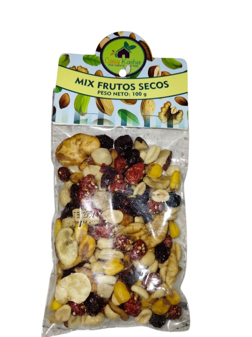 MIX FRUTOS SECOS CASA KASHER*100G