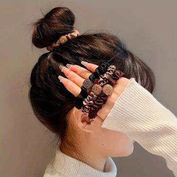 SET 4 MINI-SCRUNCHIES  - imagen 3