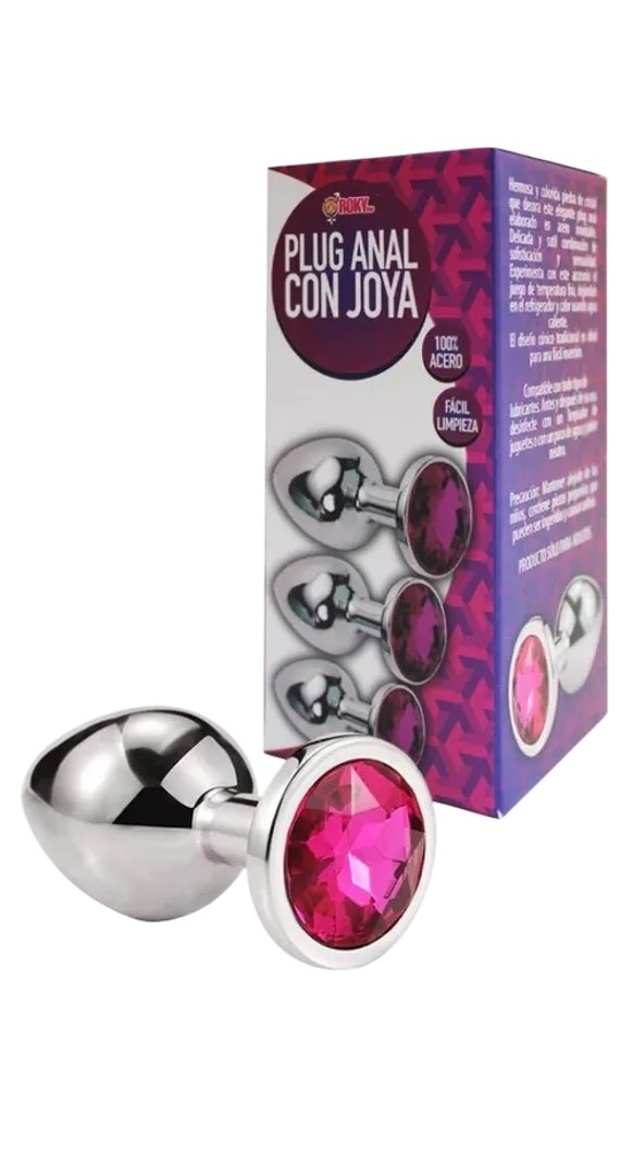 PLUG ANAL CON JOYA TALLA S