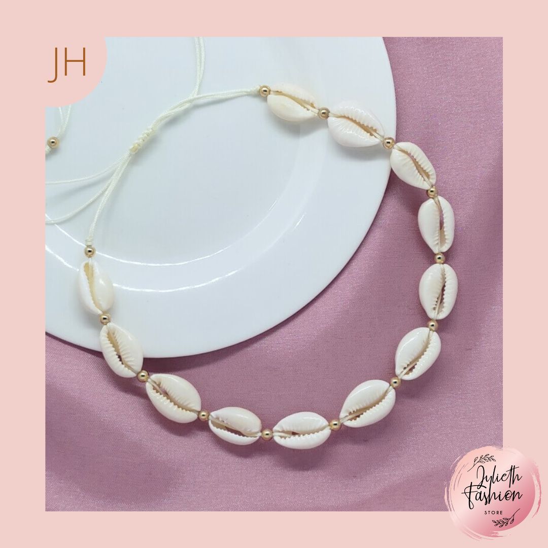 Collar Choker Conchas de Mar 