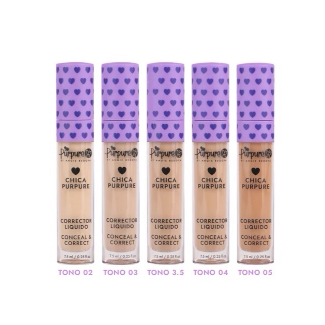 CORRECTOR LÍQUIDO CHICA PURPURE