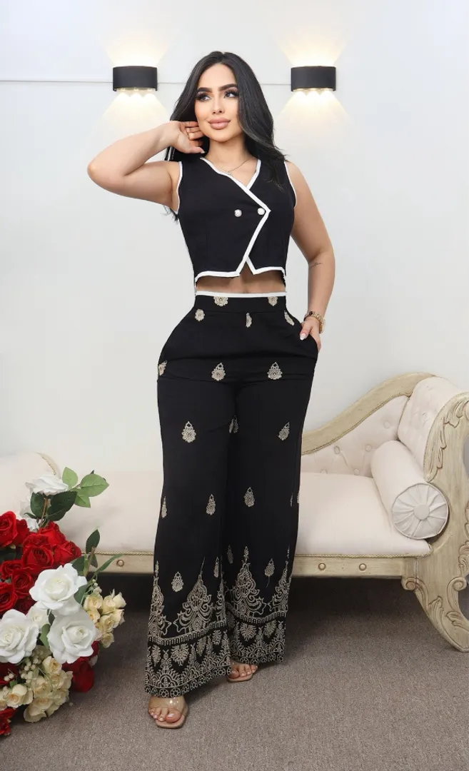 CONJUNTO BORDADO 