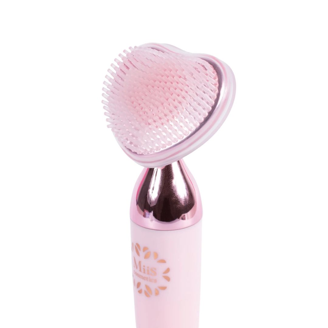 Limpiador facial con vibración