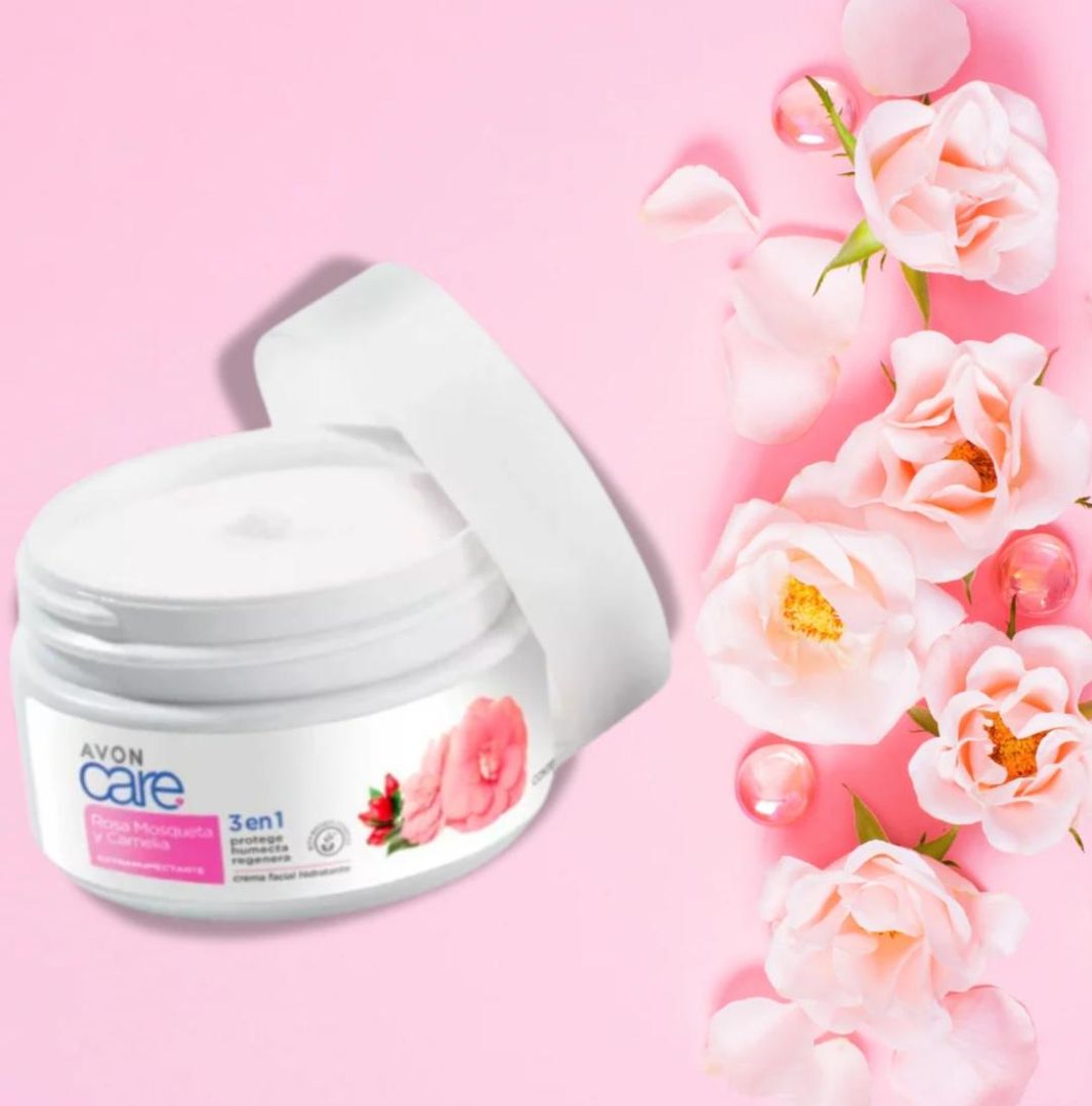 CREMA FACIAL CARE ROSA Y CAMELIA