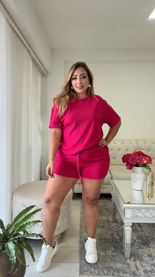 CONJUNTO TELA GALLETA BERMUDA