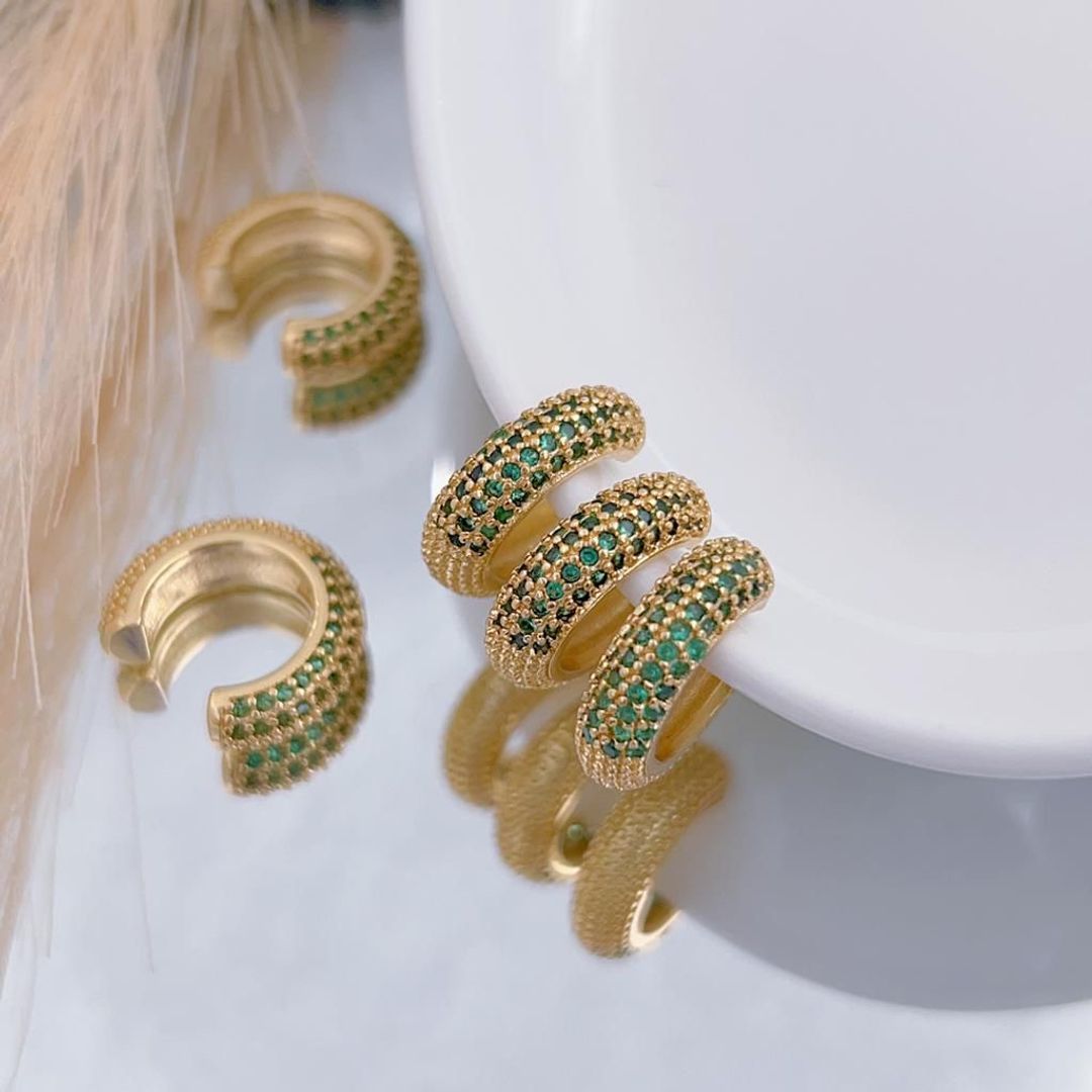 Ear cuff rodio 