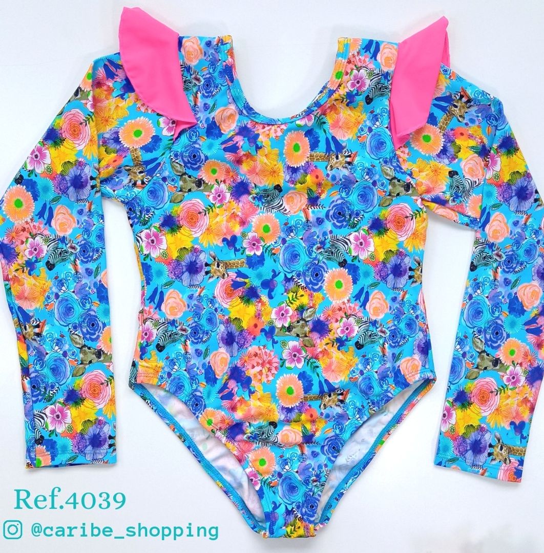 14-16 Manga larga niña escote espalda forrado parte delantera 