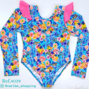 14-16 Manga larga niña escote espalda forrado parte delantera  - imagen 1