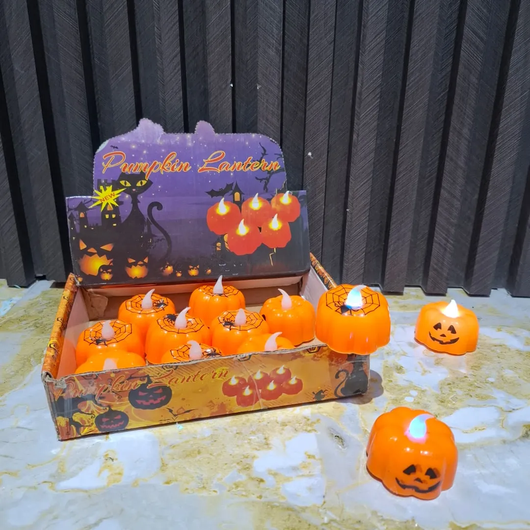 VELA HALLOWEEN LUZ CÁLIDA 