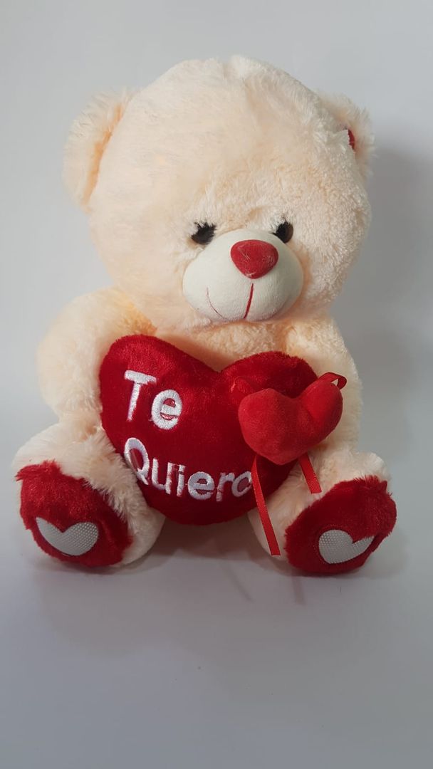 OSA DOBLE CORAZON 34CM