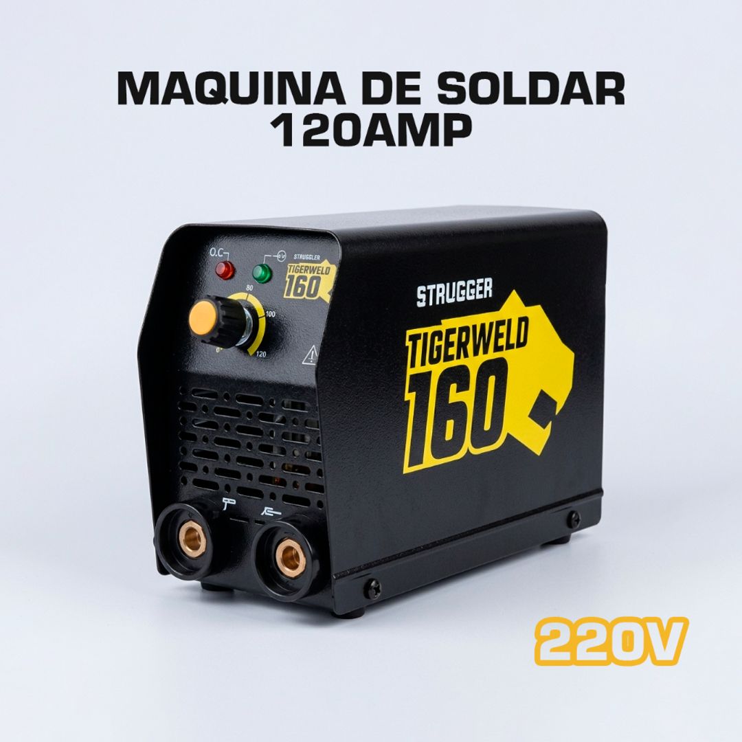 MAQUINA DE SOLDAR TIGERWELD 120 AMP STRUGGER 220V