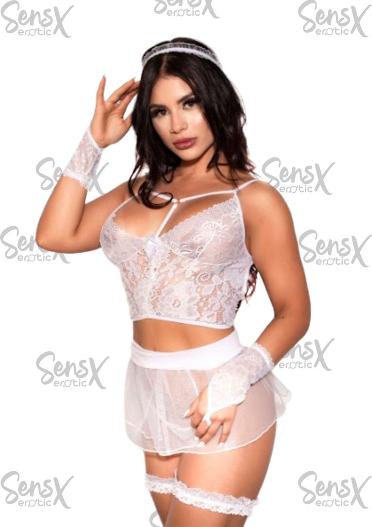 LENCERIA DISFRAZ DE NOVIA SEXY