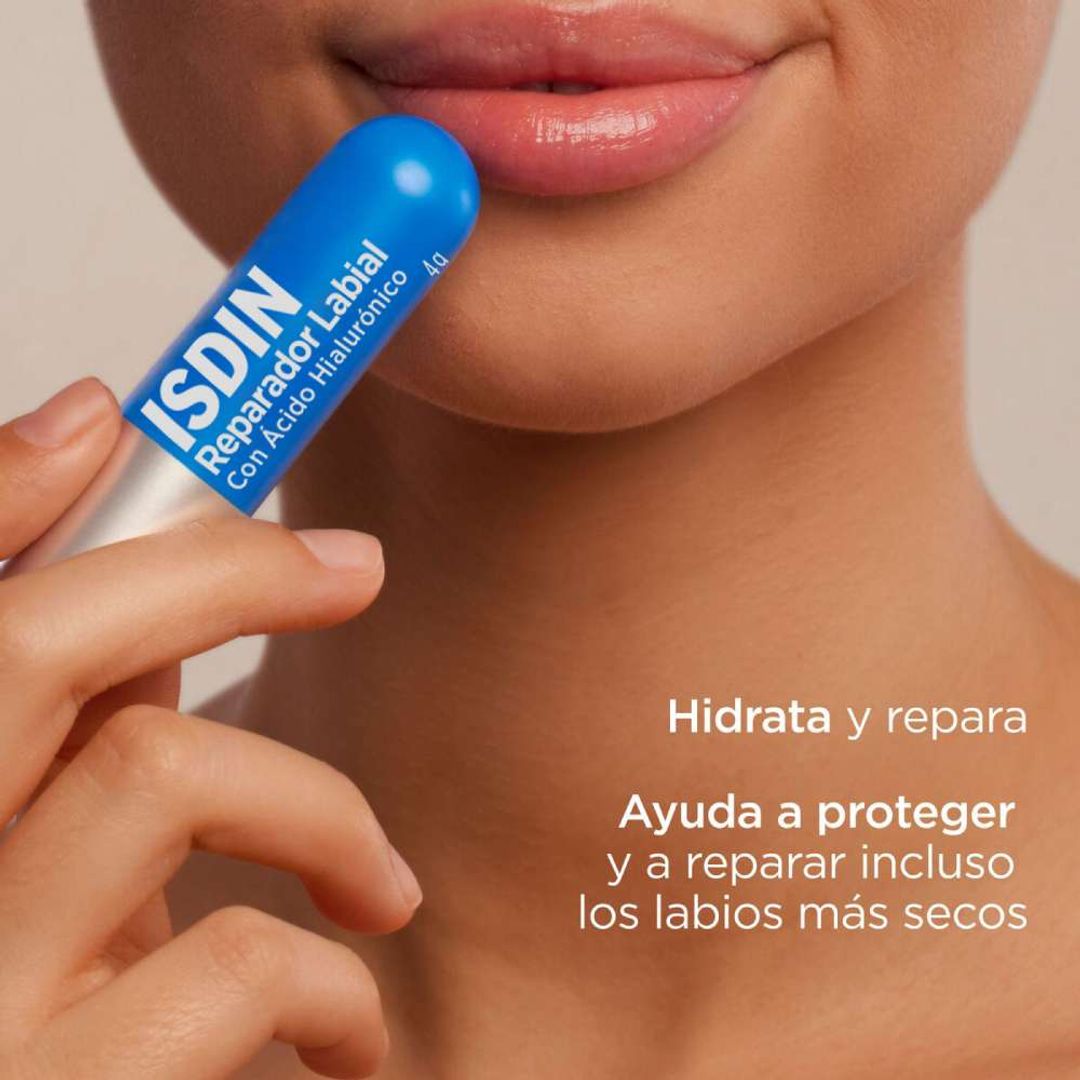 REPARADOR LABIAL CON ACIDO HIALURONICO 4GR ISDIN