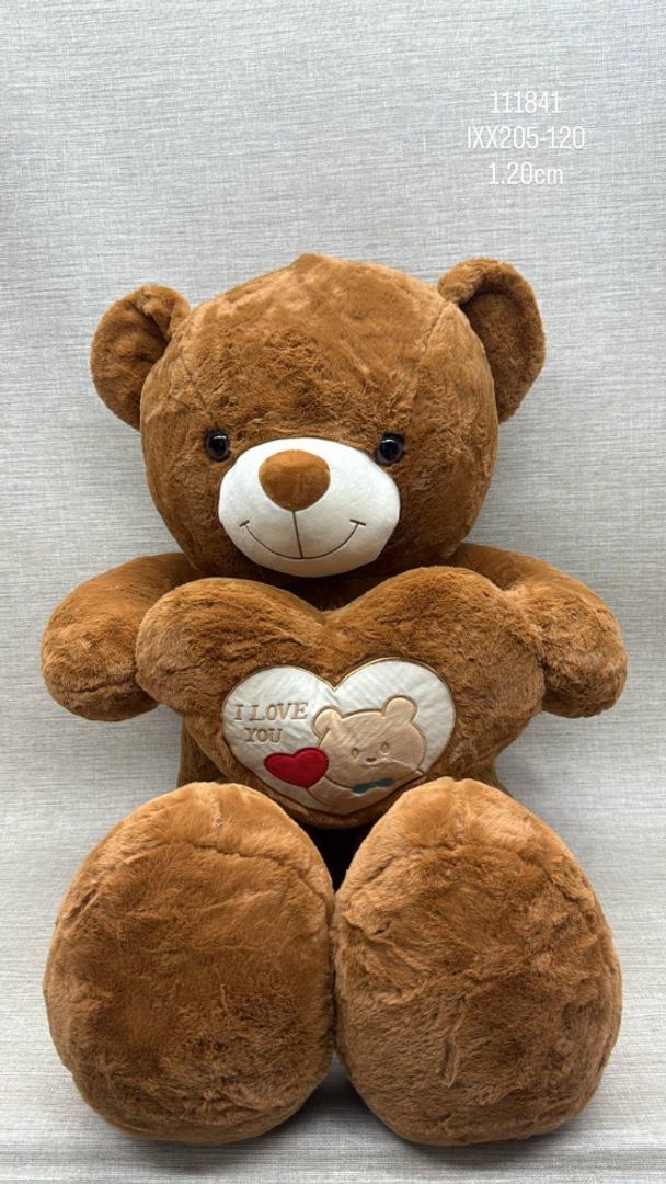 OSO PATAS LARGAS CORAZON 1.20 CM