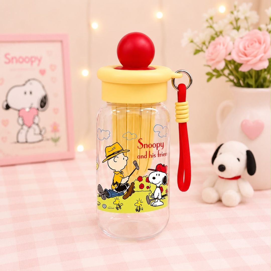 Termo plástico snoopy 500ml