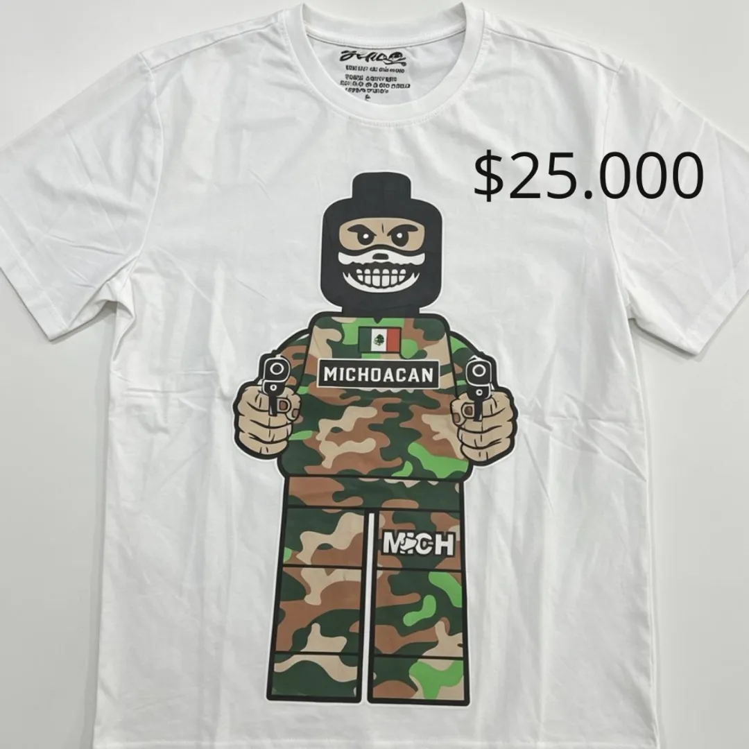 Camisetas Belico Talla L