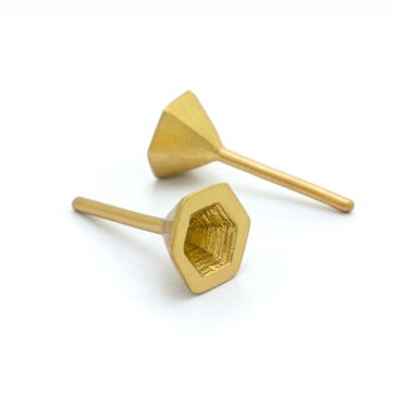MINI GOLD CUP CONE STUDS - imagen 1