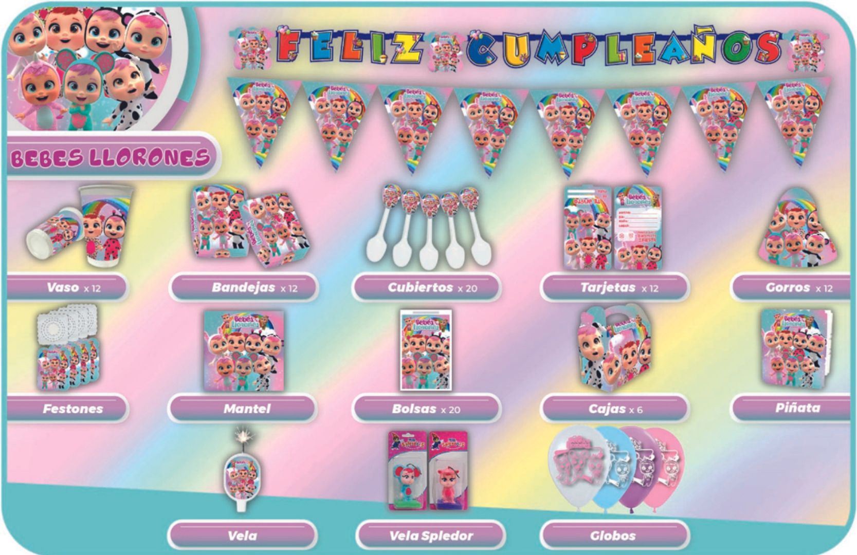 DECORACIÓN BEBES LLORONES