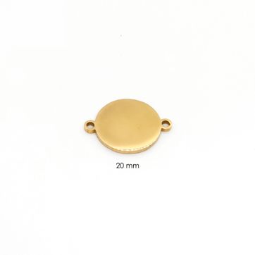 DIJE PULSERA ACERO 20 MM - imagen 1